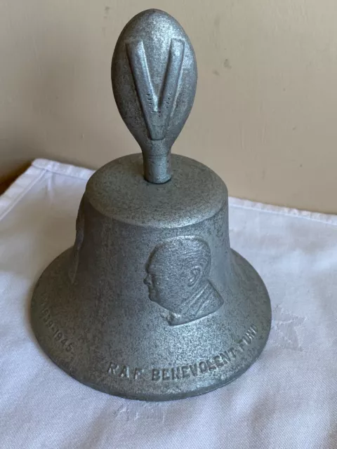 WW11 Victory Bell made from Shot Down German Aircraft RAF Benevolent Fund