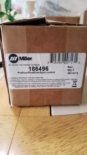 Miller Preflow/Postflow/Spot Control P/N186496