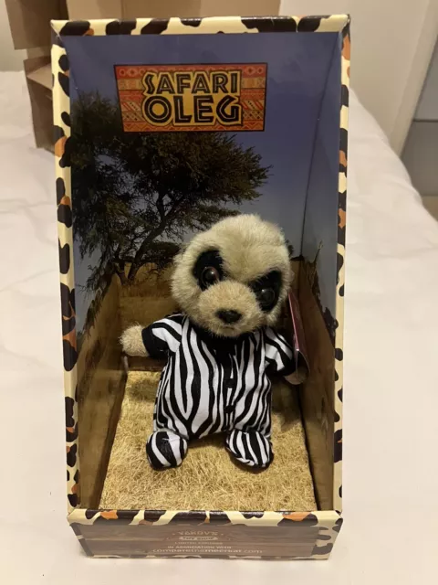 Safari Oleg Compare The Market Meerkat Toy Limited Edition with Certificate