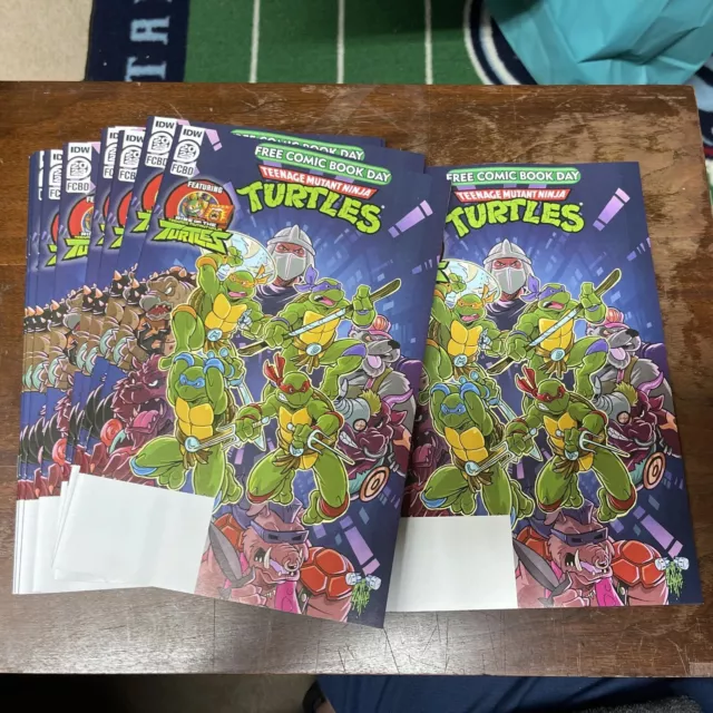 FCBD 2023 IDW TMNT TEENAGE MUTANT TURTLES  1 Free comic book day