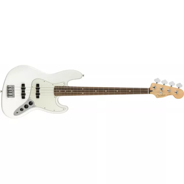 Fender Player Jazz Bass - touche pau ferro - Polar White - Basse électrique