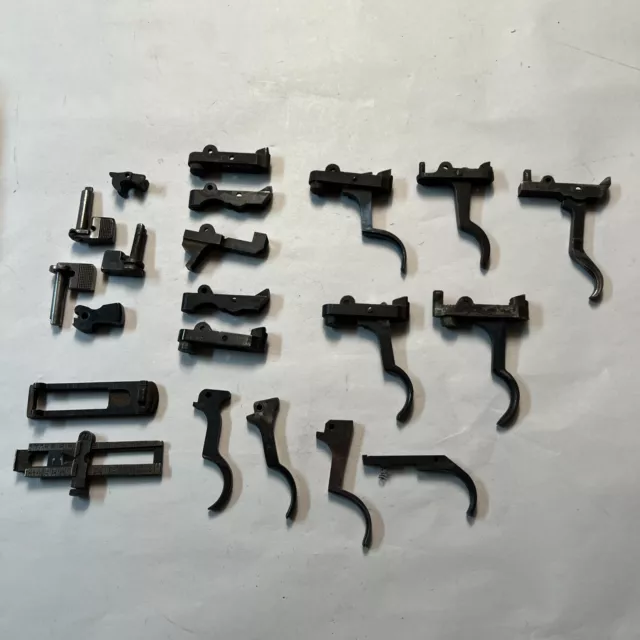 Large Lot Mauser 98 Parts HTF Trigger Assembly Parts & More Quality Big Lot