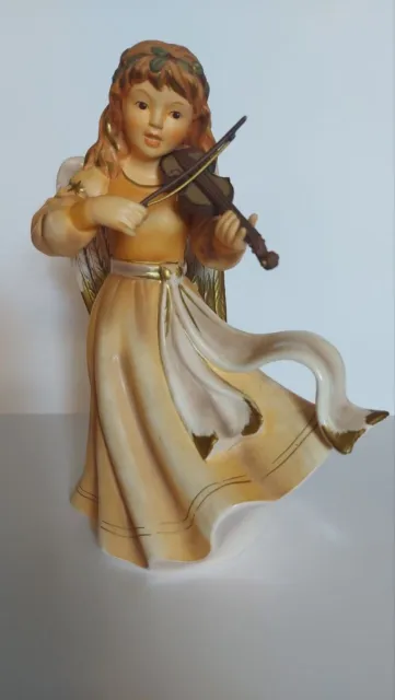 Goebel Porzellanengel Geige spielend Serie Weihnacht