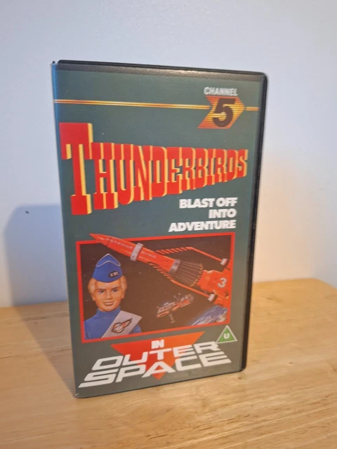 Grandstand Thunderbirds Blast Into Space Handheld Game Vintage 1980s