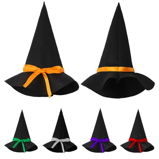 Abbigliamento da gioco bambini cappello da strega costume carnevale copricapo fotografia
