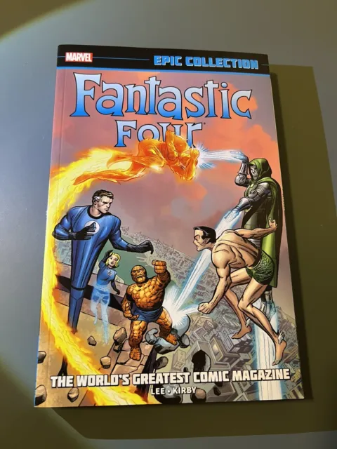 Fantastic Four Epic Collection Vol 1 New Ptg World’s Greatest Comic New Marvel