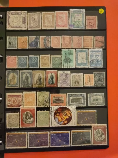 Lot 47 Timbre PARAGUAY stamp neuf ou oblitéré collection monde poste