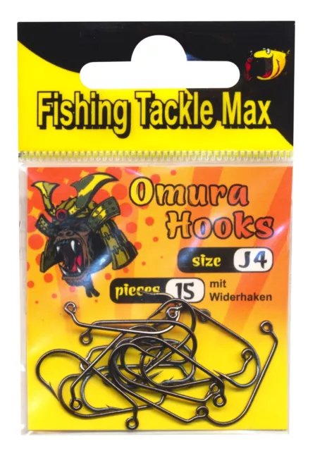 Omura Baits Haken FTM Jig Hooks Snake Jighaken für Tungstenperlen UL Forelle