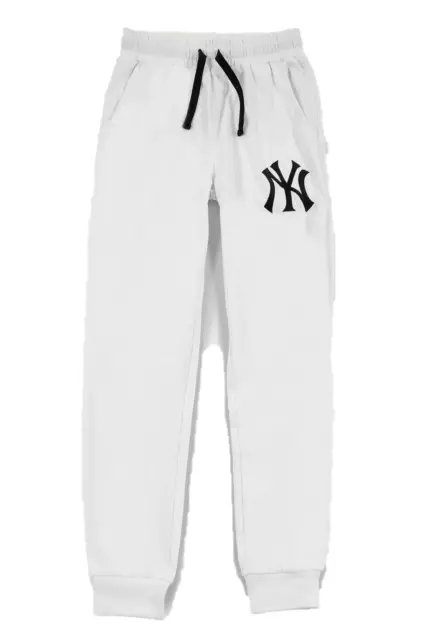 New York Yankees Pants (Size S) Men's MLB Majestic White Garten Pants - New