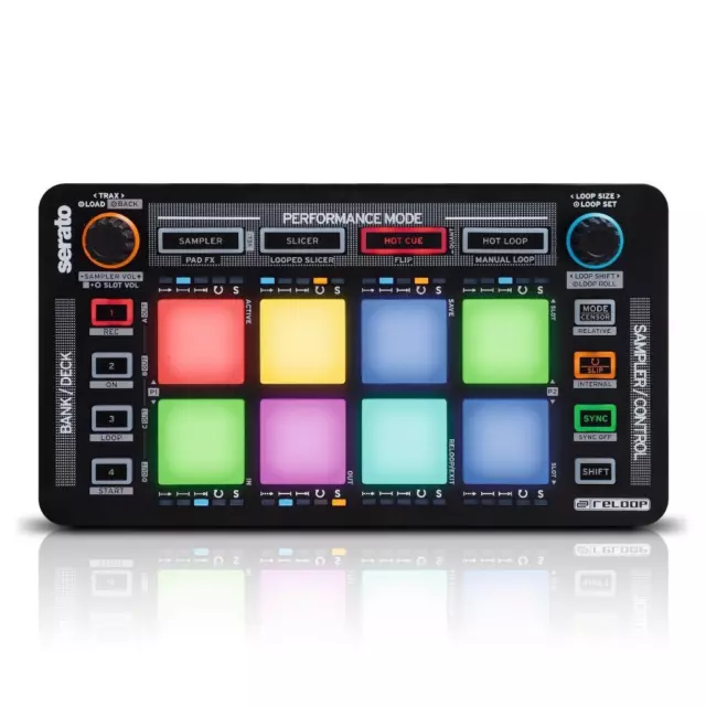 Reloop Neon Serato DJ Accessory Performance MIDI Pad Controller