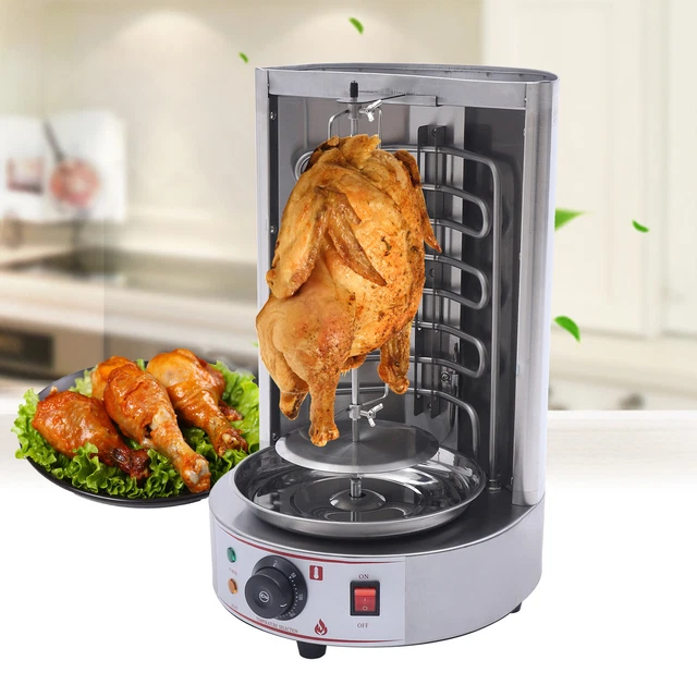 COMMERCIAL KEBAB GYRO Grill Electric Vertical Broiler Shawarma Cooking