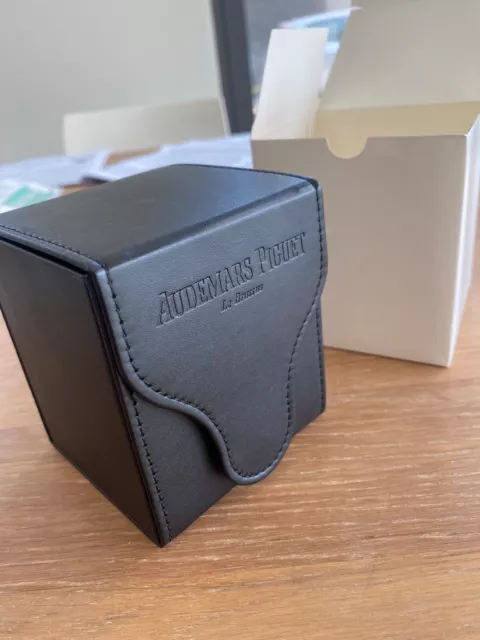 Audemars Piguet box viaggio ap travel box royal oak pelle nera originale 2023