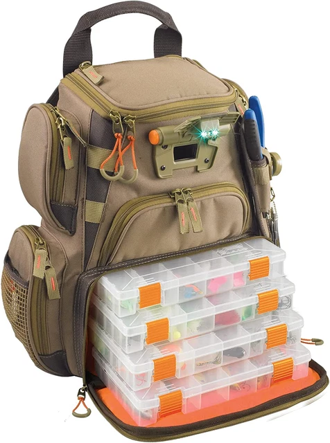 Wild River WT3605 Tackle Tek Nomad Xp- Lighted Backpack with Usb