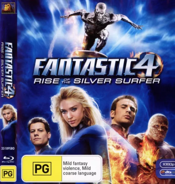 Fantastic 4: Rise Of The Silver Surfer Blu-ray (Region B) VGC
