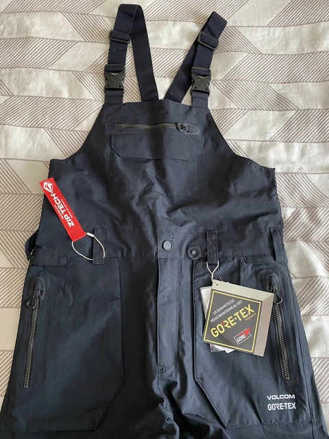 Volcom Men’s Rain Gore Bib Overall Size S