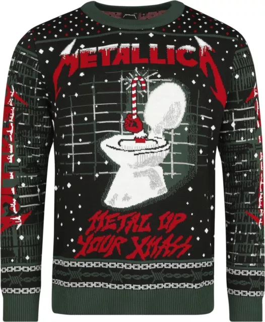 Metallica-Christmas jumper-Size-L