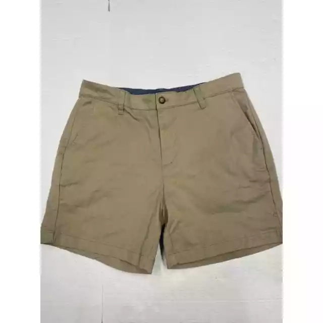 Nautica the Deck Short Men's Chino Khaki Shorts Size 34 Classic Fit b16