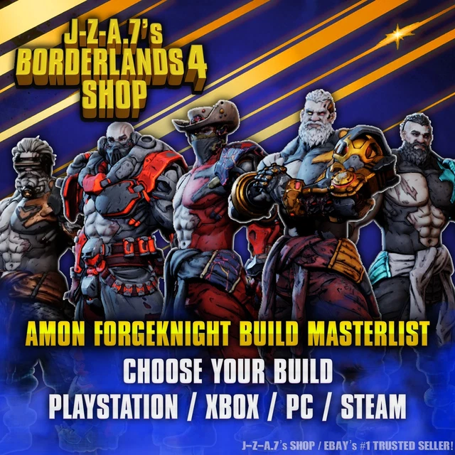 Borderlands 4 YOUTUBER BUILDS - Moxsy & Joltzdude God Roll Items & Guns For PC, PS5, Xbox