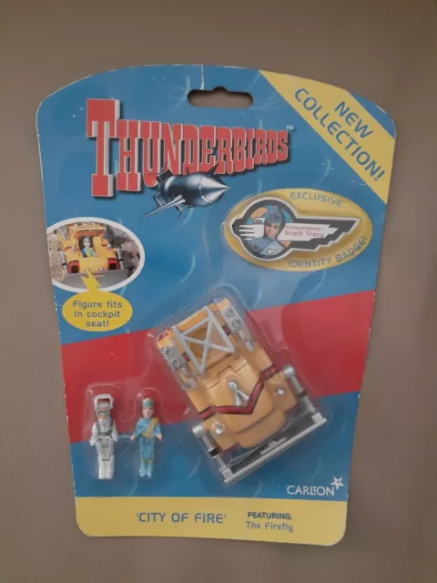 Vintage Thunderbirds - City of Fire Mini Playset - New & Sealed