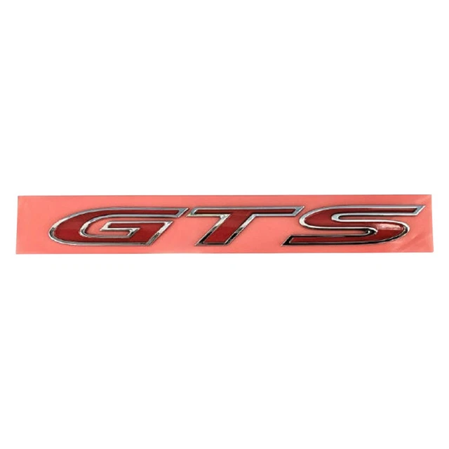 GENUINE HSV SIDE Badge GTS Red with Chrome Rim for VE E1 E2 E3 GTS 1 ...