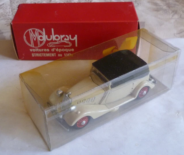 Dubray SB 1/43 - Renault Vivasport 1934 Cabriolet Fermé Marron Clair