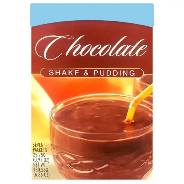 Fit Wise Chocolate Pudding/Shake Box - Ideal Protein Compatible