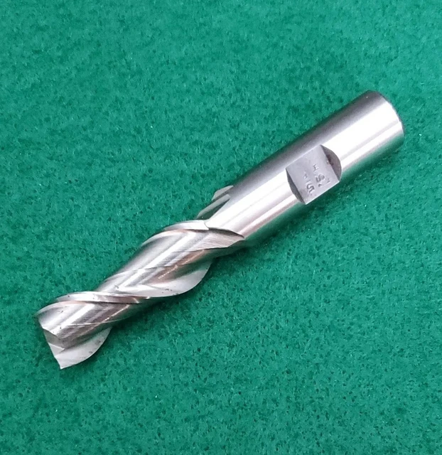 DoAll HSS End mill 5/8 in Shank 2 Flute