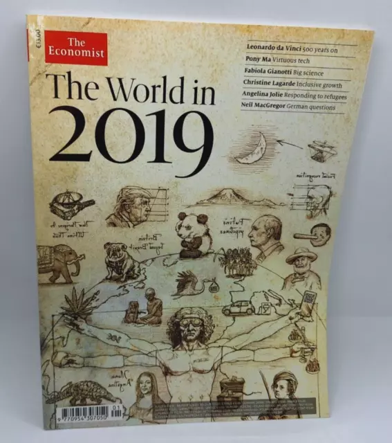 The World in 2019 - The Economist - Magazin Zeitschrift - sehr guter Zustand