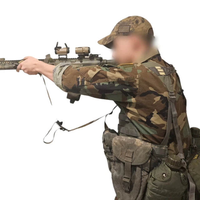 US MILITARY ACU FLC Fighting Load Carrier LBV Tactical Vest Digital