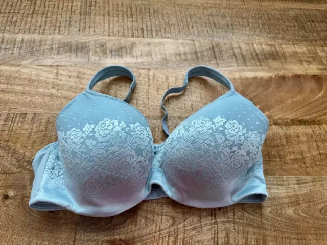 SOMA BRA 40G Stunning Support Geo Lace Balconette Underwire Full Support  79984 $21.11 - PicClick