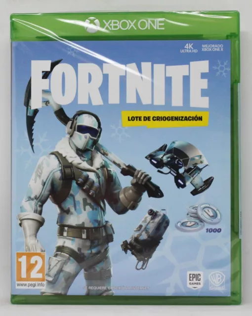 Fortnite Lote De Criogenizacion - Xbox One Xboxone Pal España - Nuevo