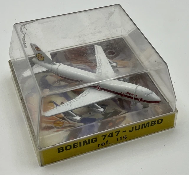 AVION BOEING 747-JUMBO Iberia - Play Me réf. 115 (Espagne) - 1970's