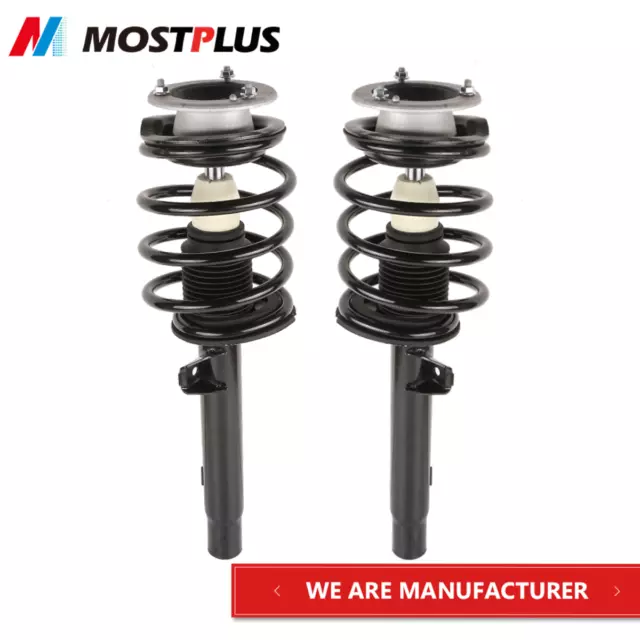 Pair Front Complete Shocks Struts Assembly For BMW 320i 323i 325i 328i 330i