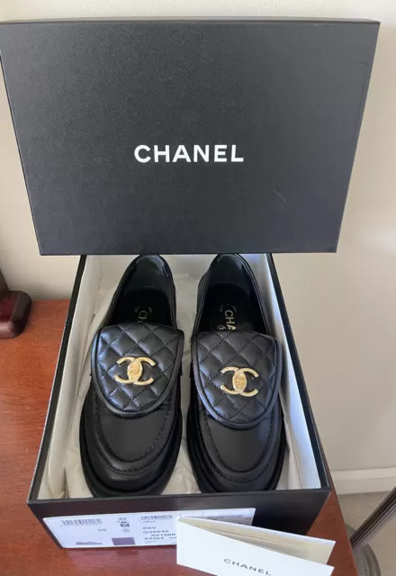 Chanel Loafers 38 FOR SALE! - PicClick