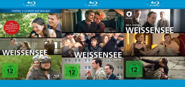 Weissensee - Die komplette Serie - Staffel 1+2+3+4 im Set # 4-BLU-RAY-NEU