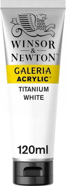 Winsor & Newton Galeria Acrylfarbe 120ml Tube - Hohe Pigmentierung, Lichtecht -