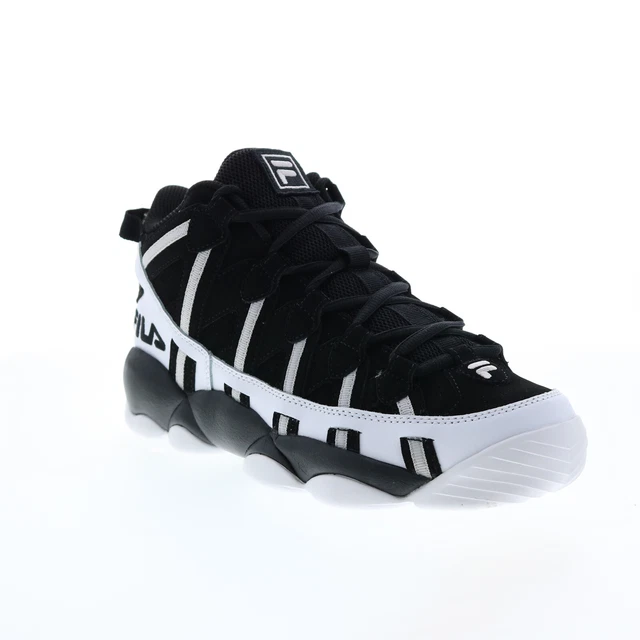 FILA STACKHOUSE SPAGHETTI baskets pour hommes en cuir noir EUR 79