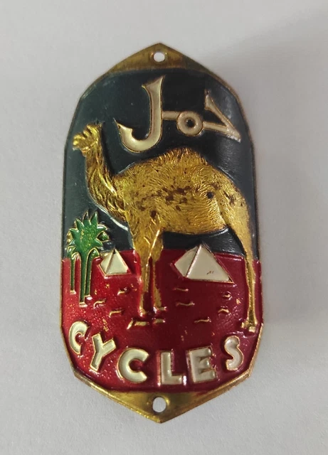Lot De 3 Plaques De Cadre Cycles JOS MADO Vélo Bicyclette Vintage Années 50