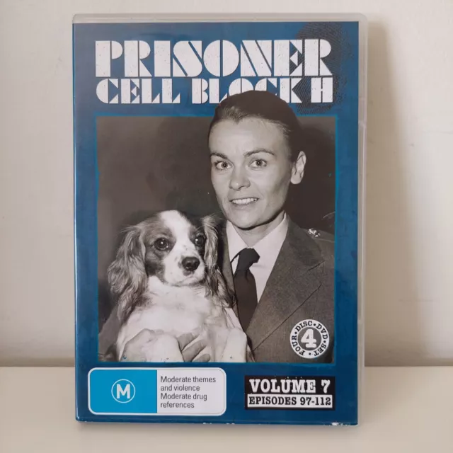 Prisoner Cell Block H DVD Volume 7 Episodes 97-112 4 Disc Set M R0 Aussie TV
