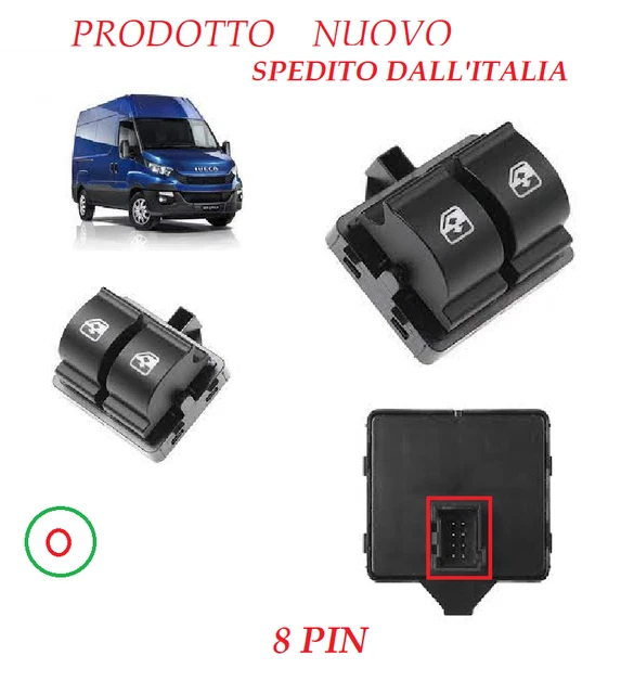 Poignée De Porte Intérieure Iveco Daily MK3/MK4 (2000-2011) - Avant Gauche Ou Droite - Noir Plastique - 5