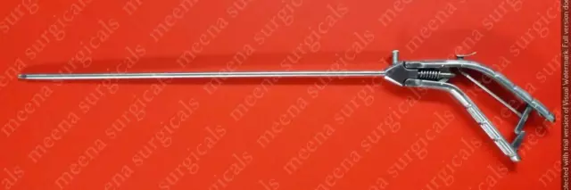 Storz-Type Needle Holder Curved Jaw 5mmx330mm Laparoscopic Surgical Instruments