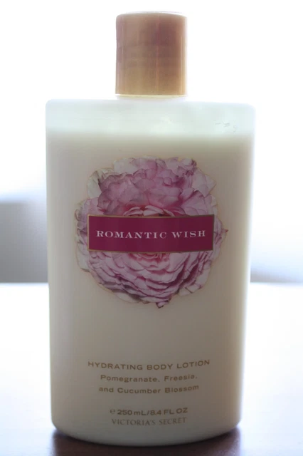 Victoria's Secret Romantic Wish Hydrating Body Lotion 8.4oz Pomegranate Freesia