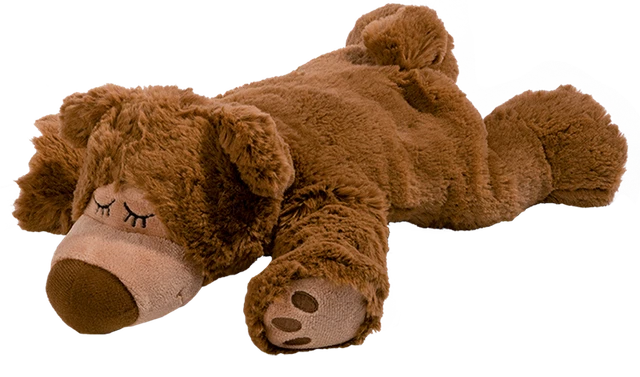 Warmies® Wärmekissen/Stofftier schlafender Bär