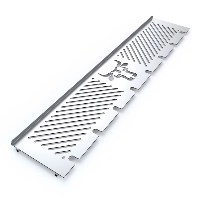 GFTIME 36,5 x 12 cm in acciaio inox universale coperchio bruciatore pezzi di ric