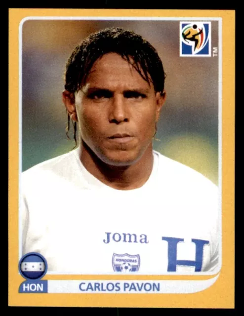 Panini World Cup 2010 (Swiss Gold Edition) Carlos Pavon (Honduras) No. 616