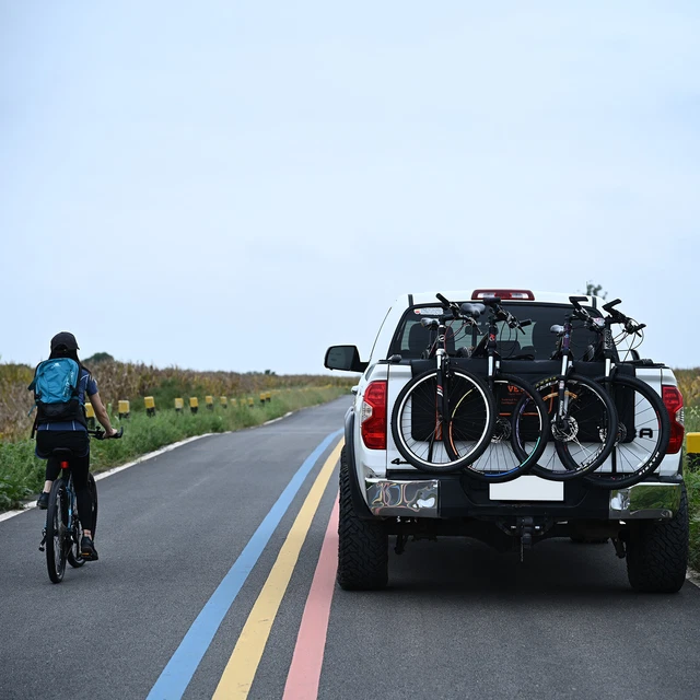 Porte-vélo 2 vélos suspendus sur attelage MOTTEZ