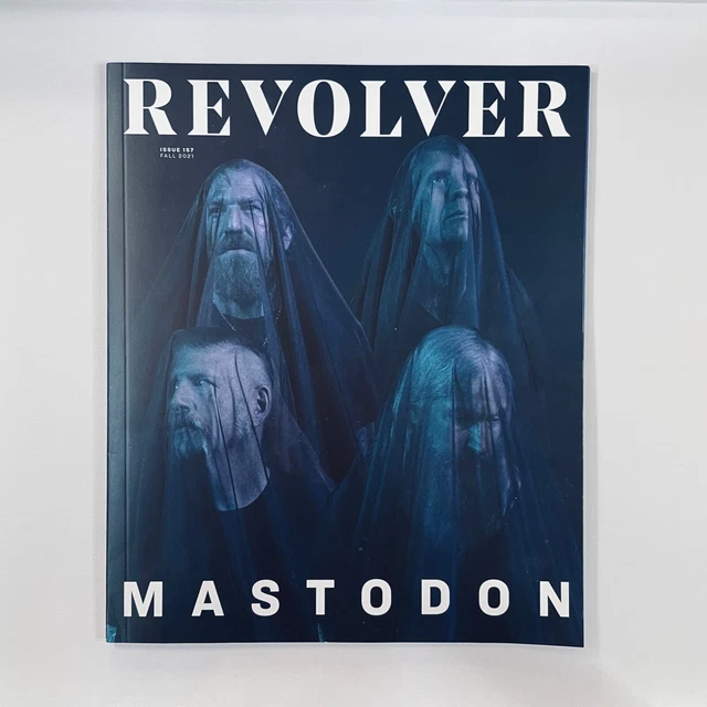 REVOLVER MAGAZINE Issue 157 Fall 2021 Mastodon 20.00 PicClick