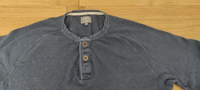 "Top Henley Blu Da Uomo ""Fat Face"" Taglia Xl In Ottime Condizioni"