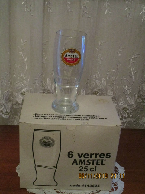 Lot De 6 Verres à Bière Kasteel 50cl - Verres De Dégustation Neuves