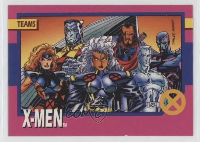 1992 Impel Marvel X-Men Promo 5-Card Set X-Men #71 10bg
